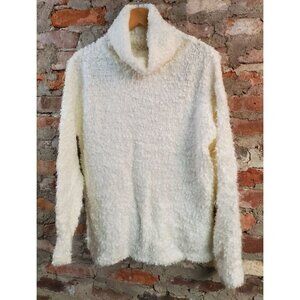 FATE Turtleneck Sweater Womens Sz S Cream